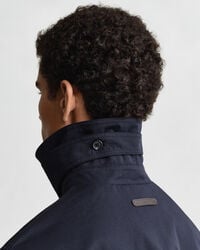 Cotton Blend Trench Coat