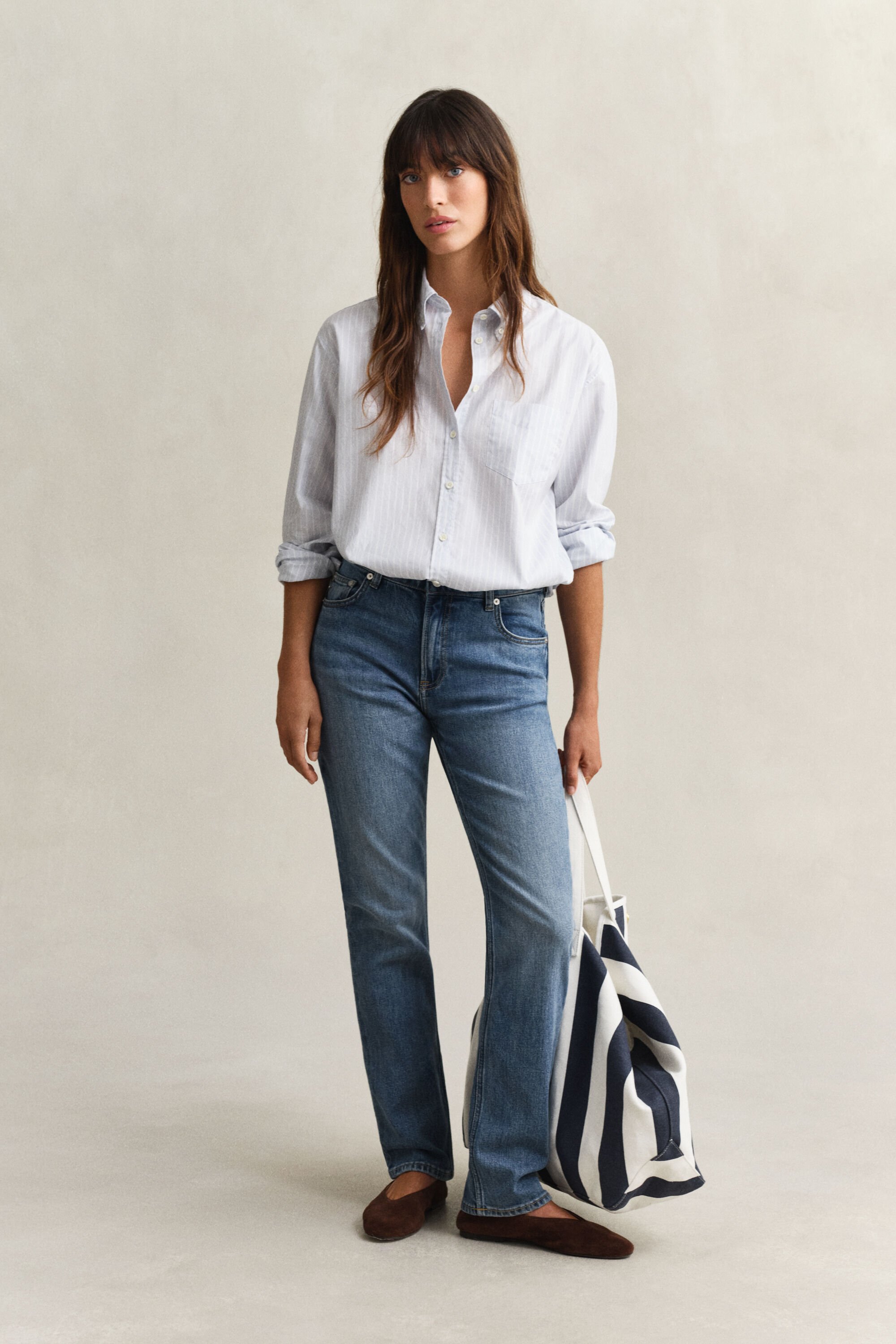 Straight Leg Stretch Jeans