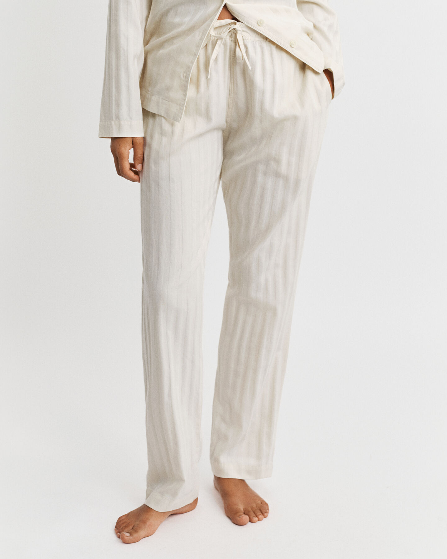 Satin Stripe Pajama Set Gift Box