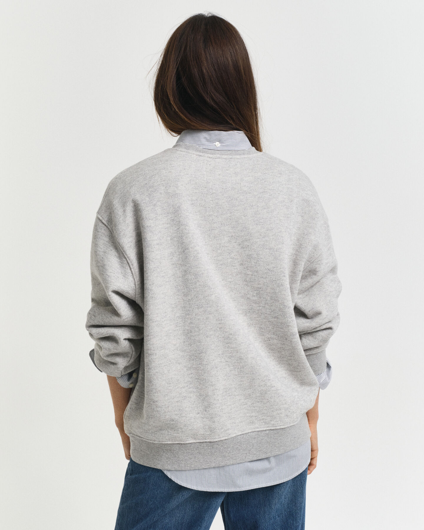 Printed Crew Neck Sweatshirt