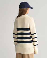 Teen Girls Breton Striped Sweater