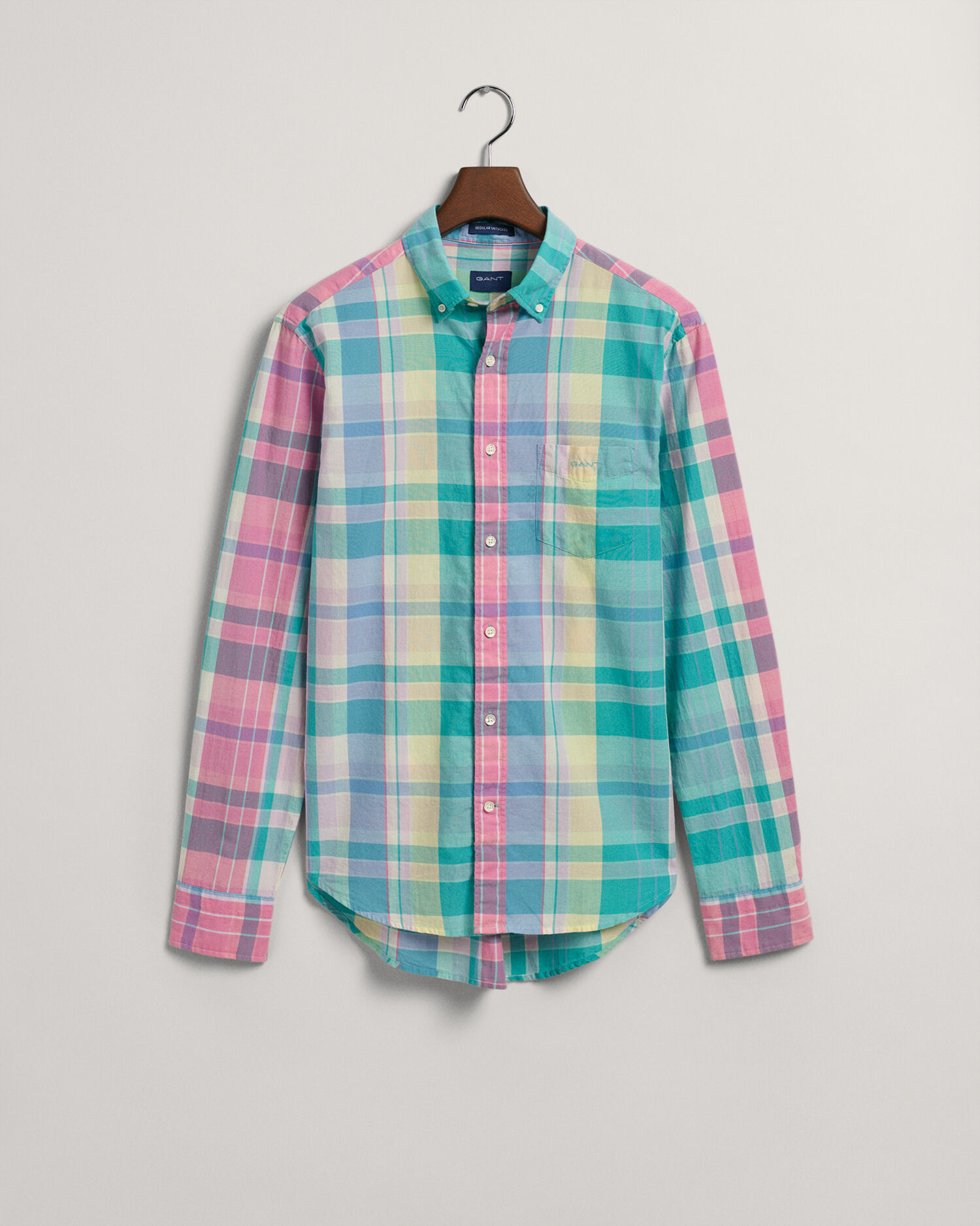 Regular Fit Colorful Madras Shirt