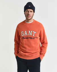 Collegiate Graphic Crew Neck Sweatshirt
