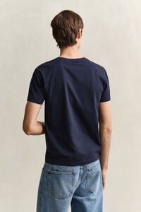 Slim Fit Shield V-Neck T-Shirt