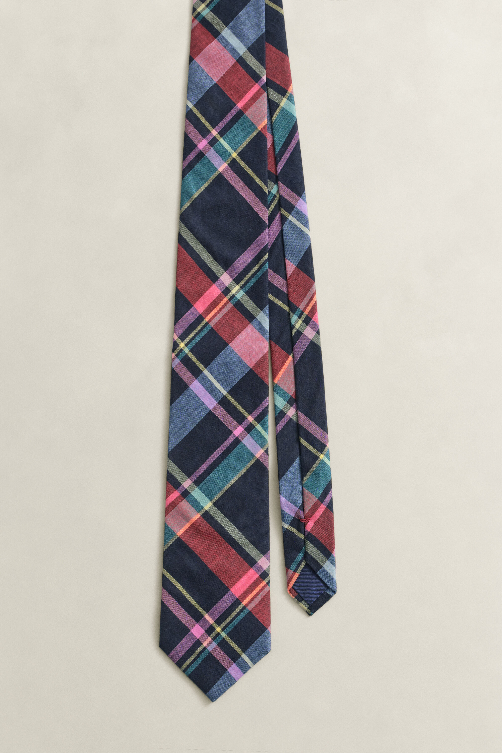 Madras Check Tie