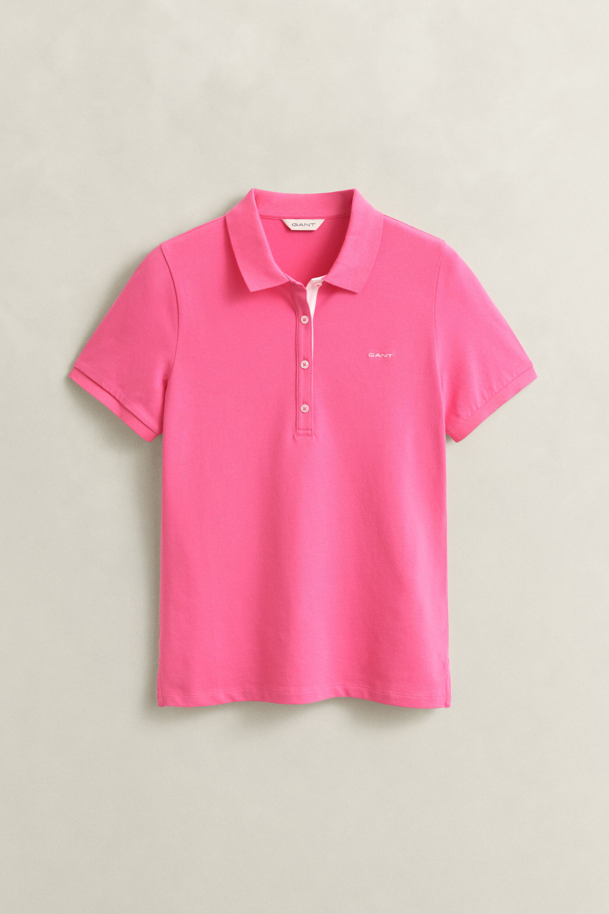 Contrast Piqué Polo Shirt