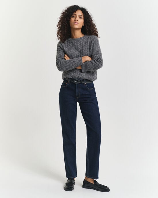 Straight Leg Stretch Jeans