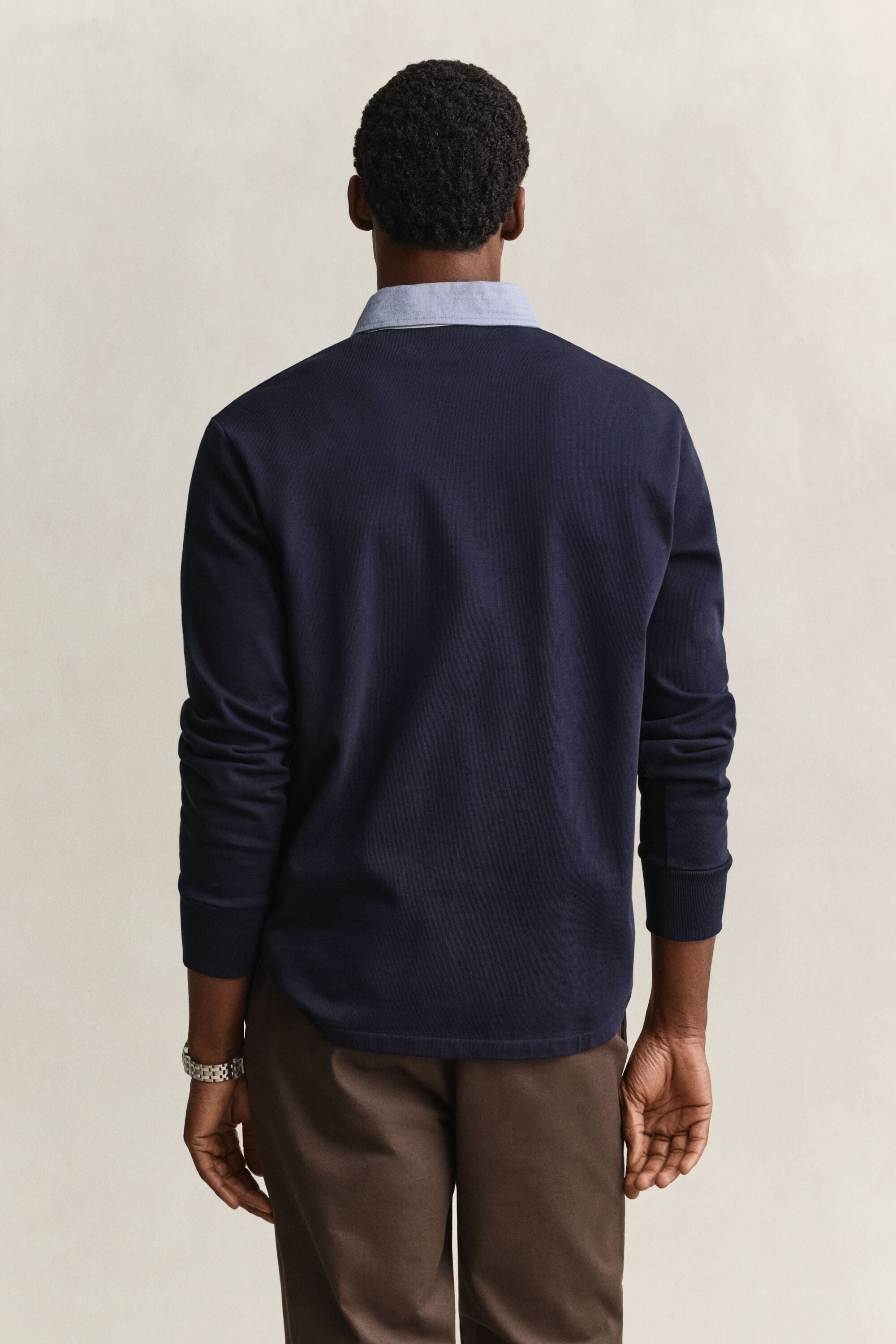 Chambray Collar Heavy Rugger