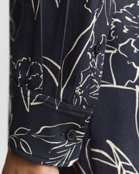 Floral Print Shirt Dress