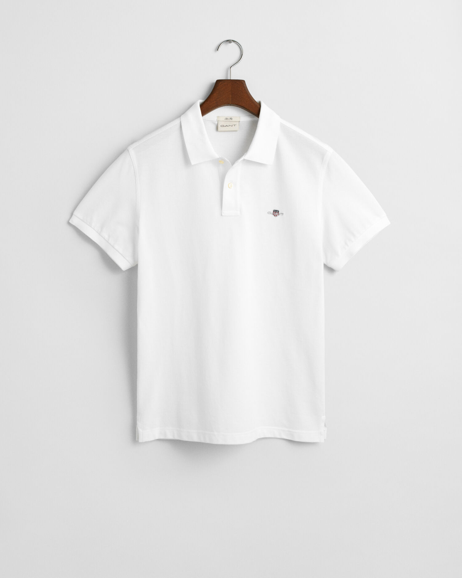 Slim Fit Shield Piqué Polo Shirt - GANT