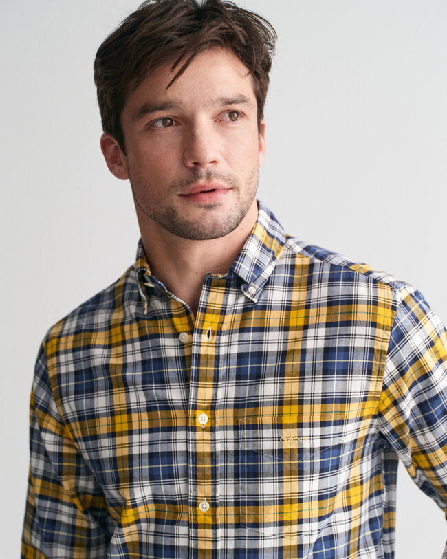 Regular Fit Checked Archive Oxford Shirt