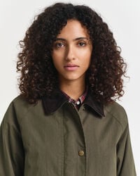 Waxed Cotton Car Coat