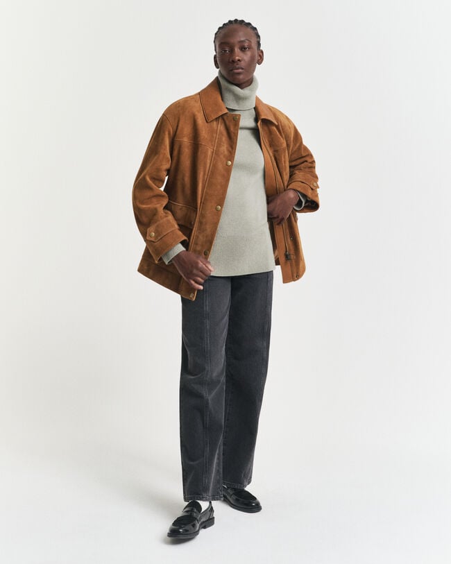 Soft Wool Cashmere Blend Turtleneck Sweater