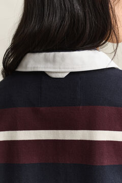 Striped Heavy Rugger — EVENING BLUE 3