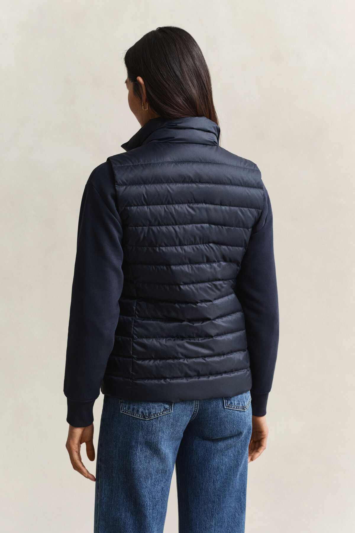 Light Down Vest — EVENING BLUE