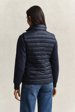 Light Down Vest — EVENING BLUE 4