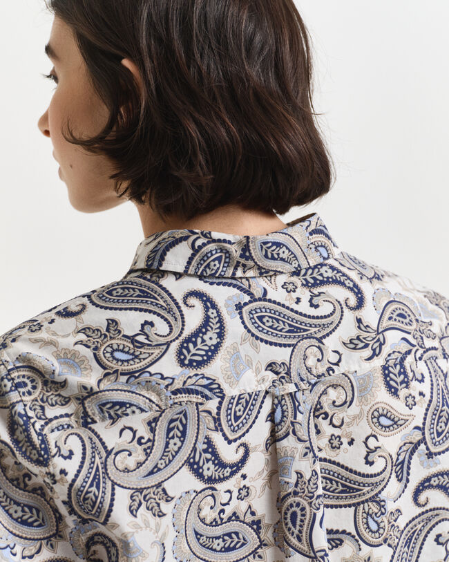 Paisley Cotton Voile Shirt