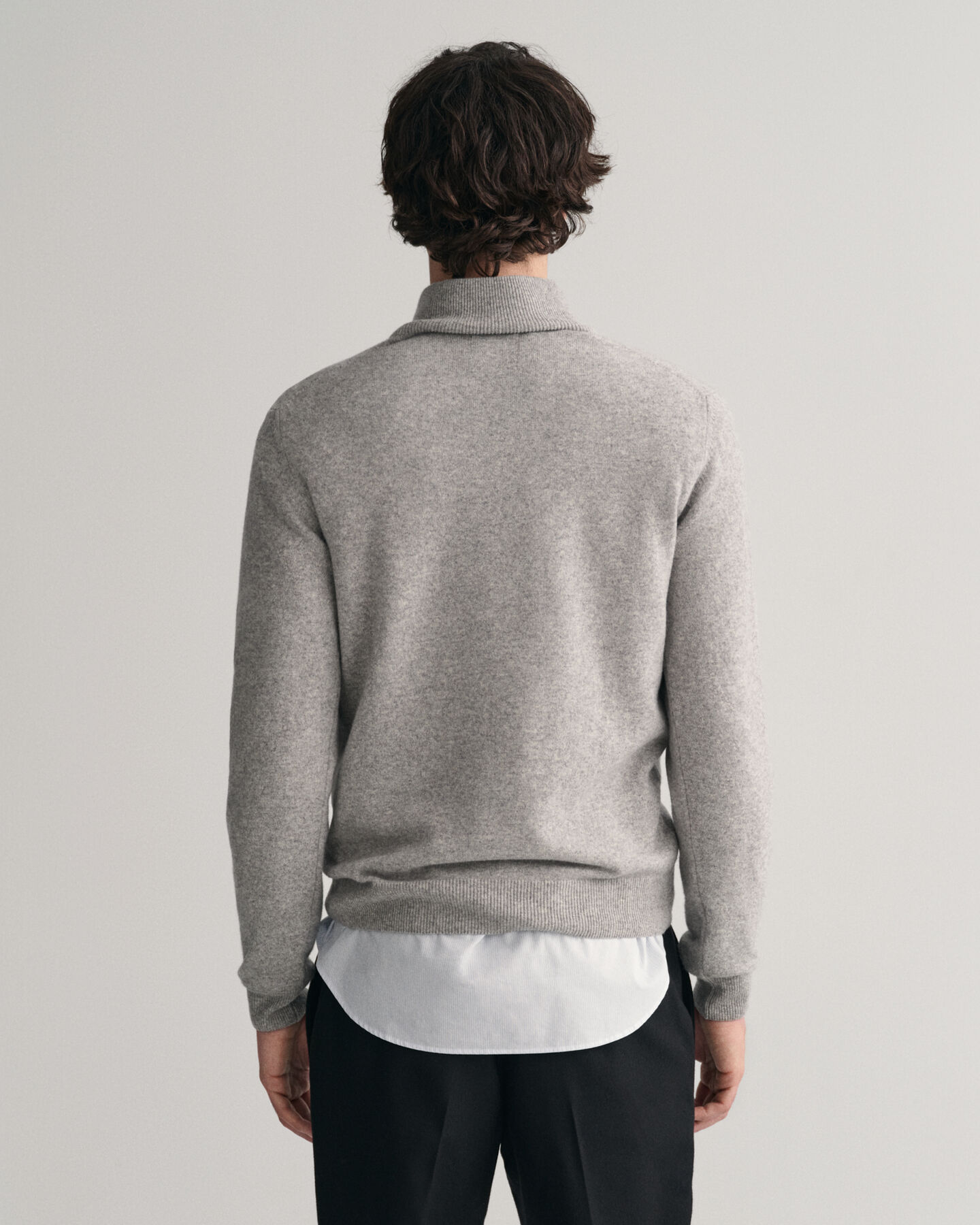 Superfine Lambswool Half-Zip Sweater - GANT | 