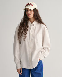 Relaxed Fit Striped Archive Oxford Shirt
