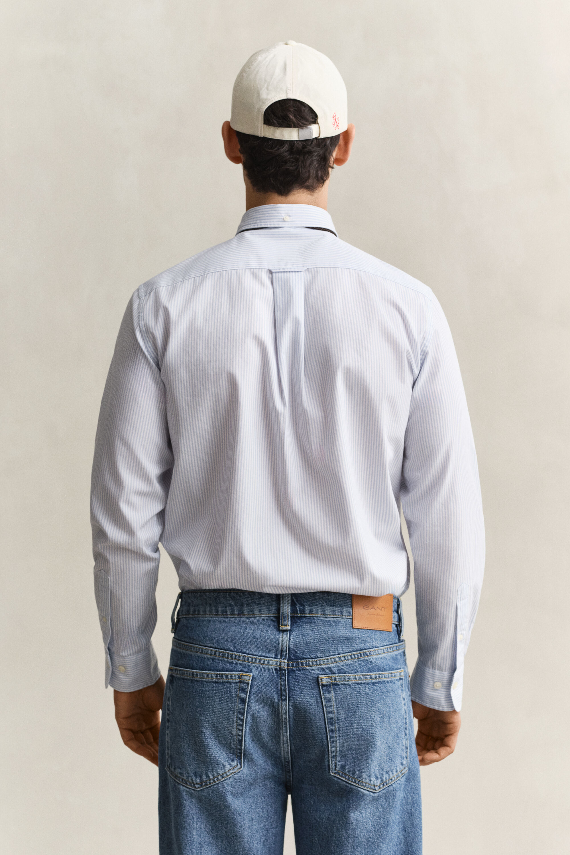 Classic Regular Striped Poplin Shirt