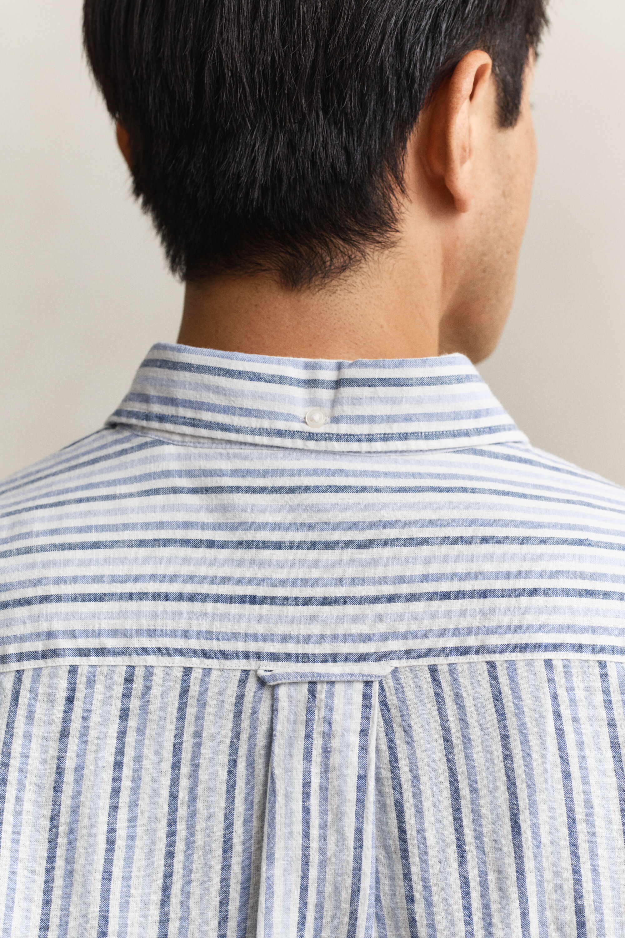 Striped Linen Blend Shirt