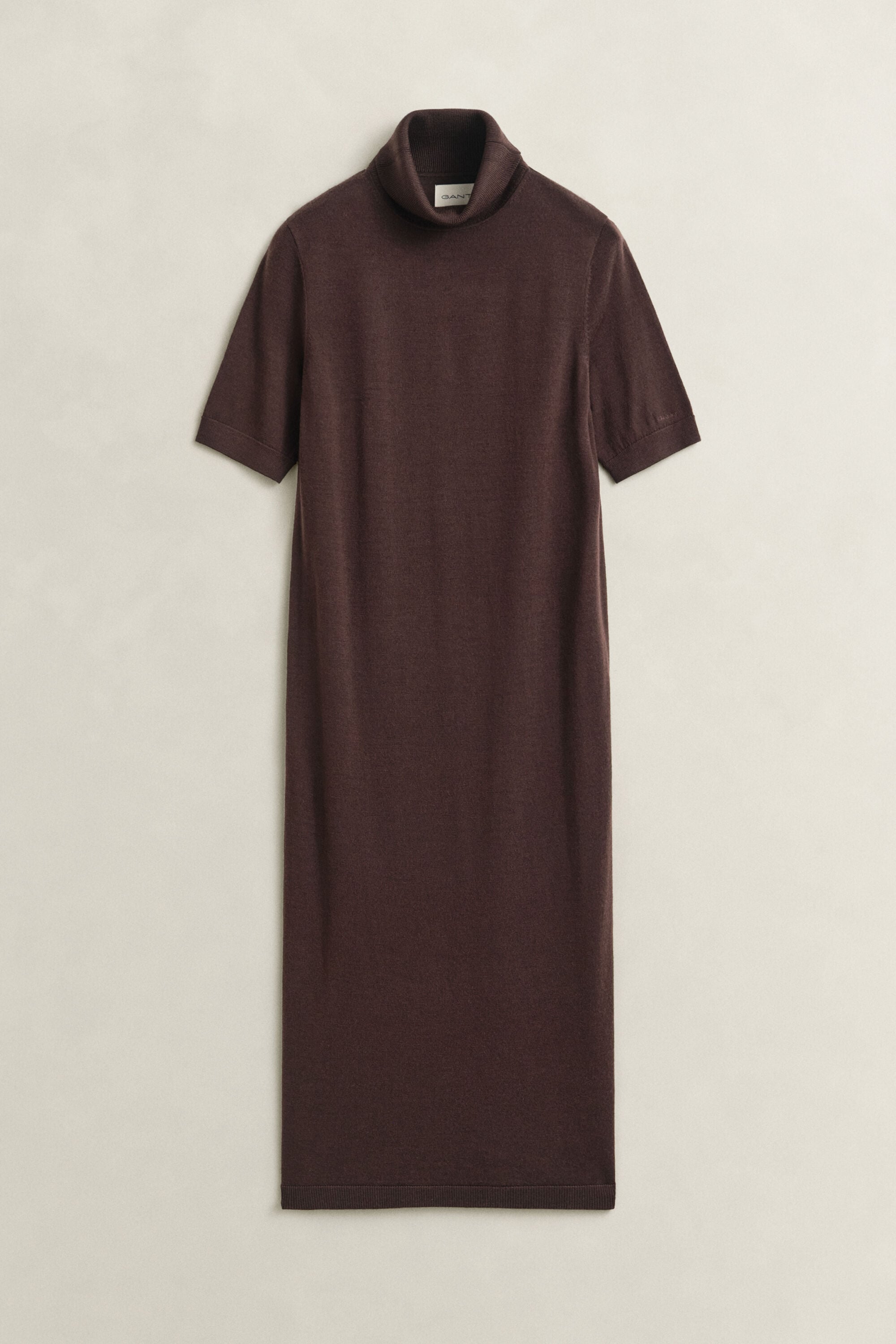Merino Wool Turtleneck Dress