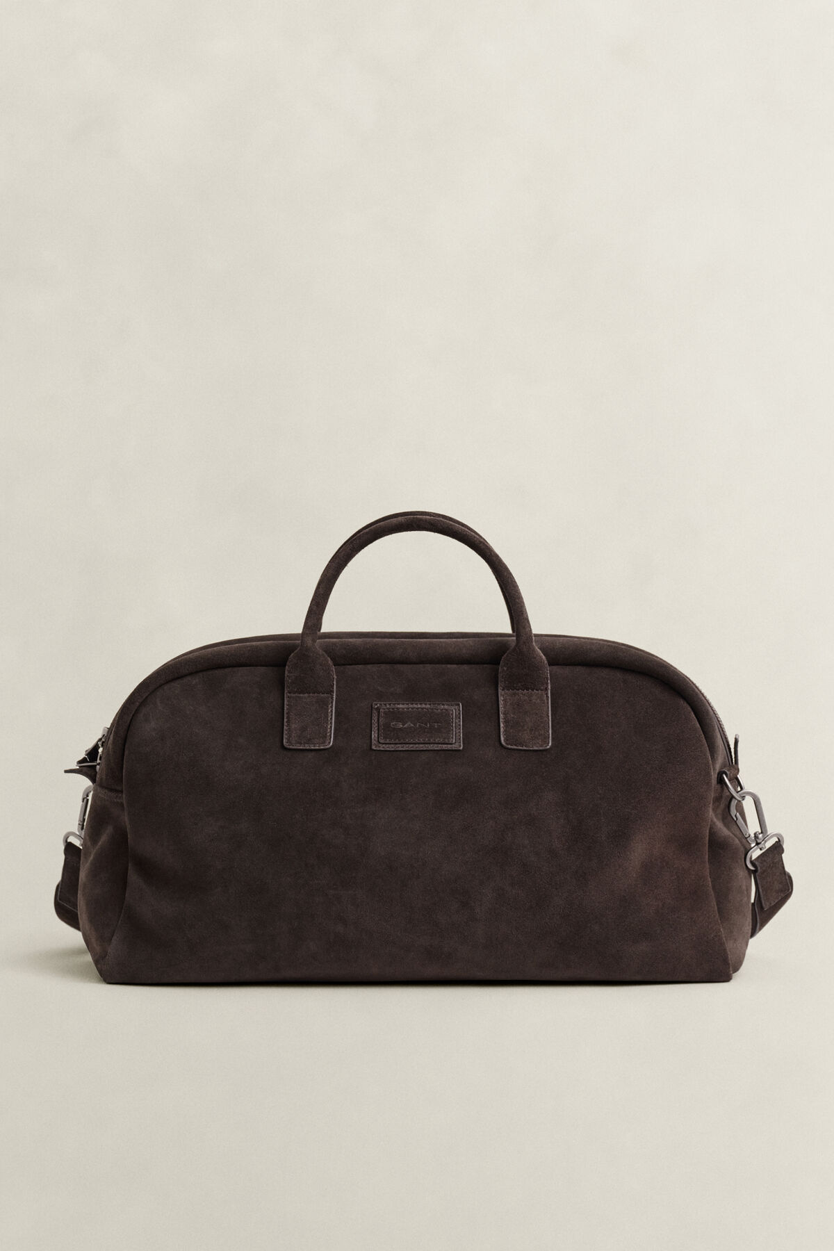 Suede Duffel Bag — RICH BROWN