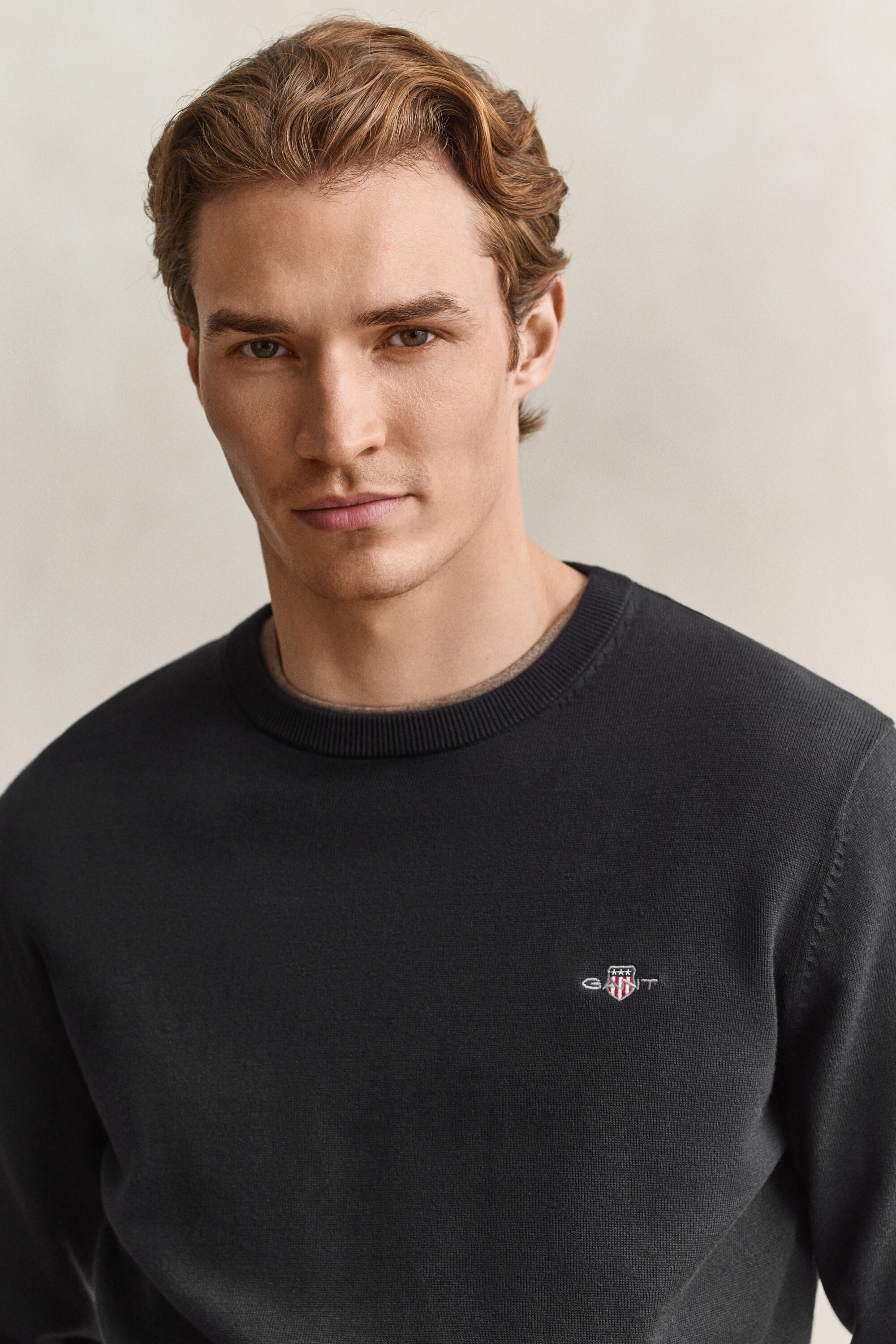 Cotton Crew Neck Sweater