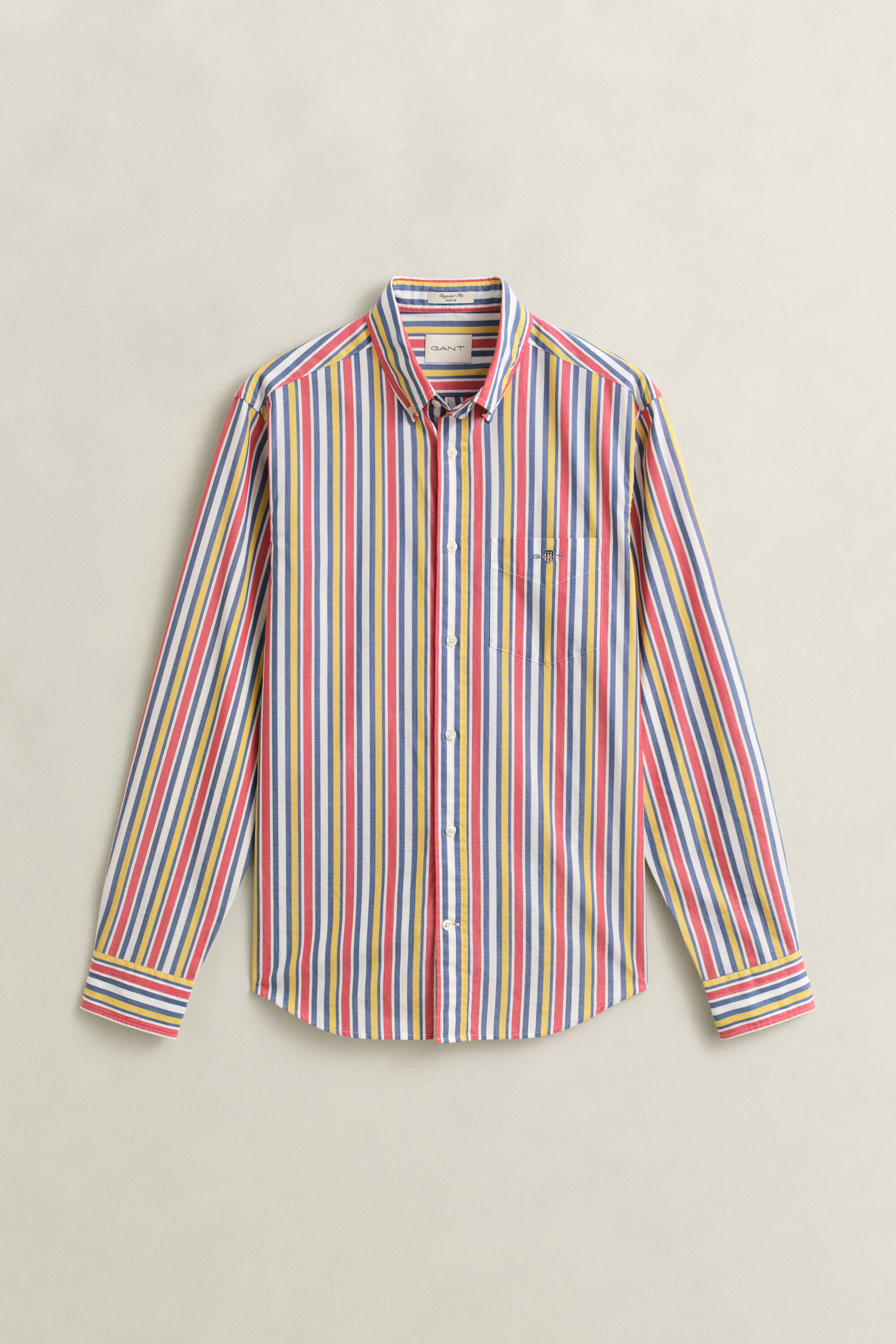 Multistriped Poplin Shirt