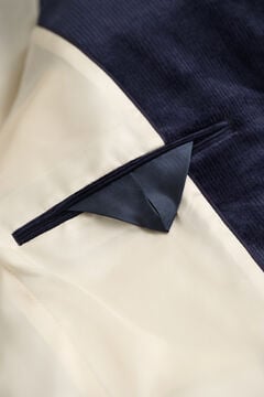 Corduroy Blazer — EVENING BLUE 2