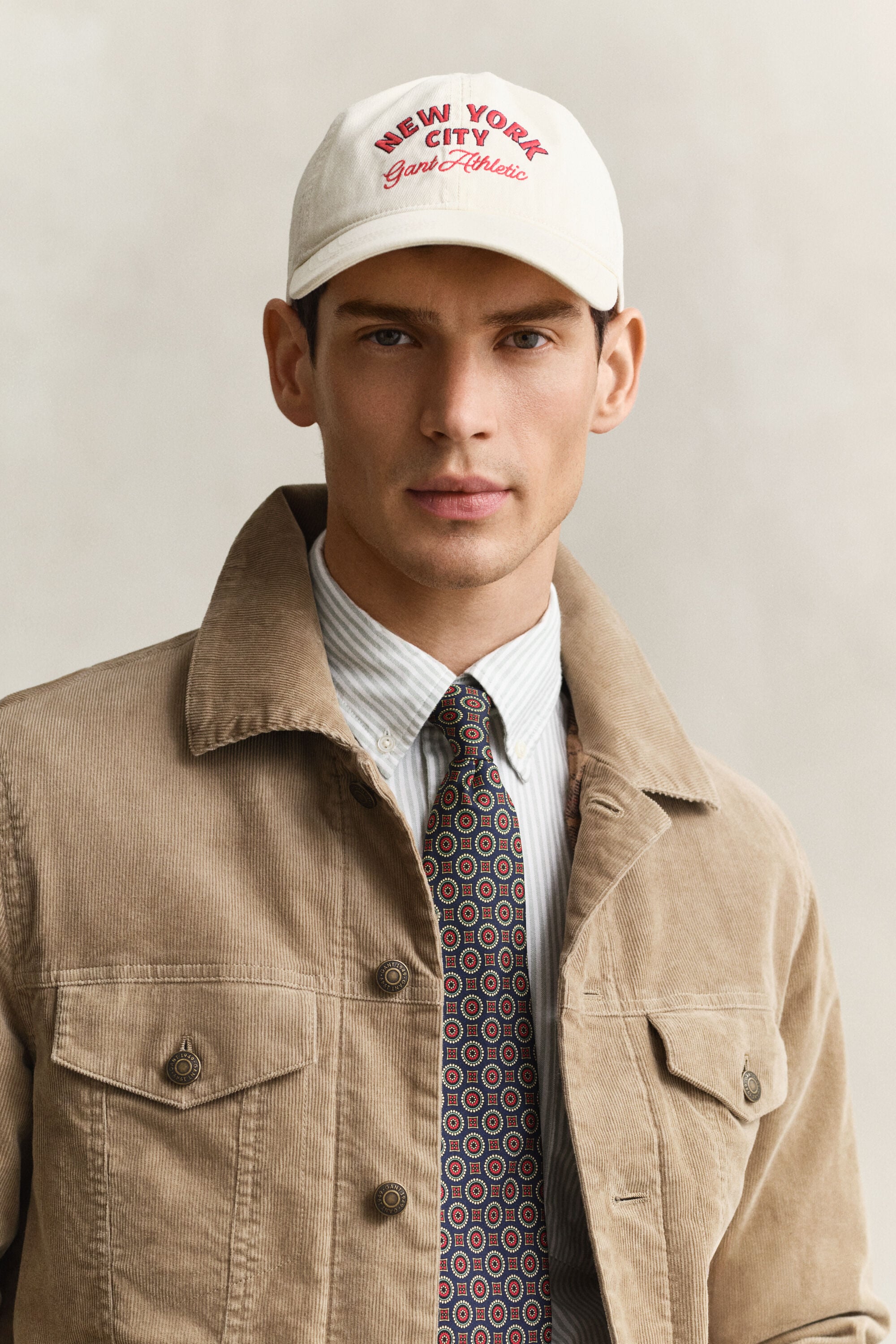 Graphic Cotton Twill Cap