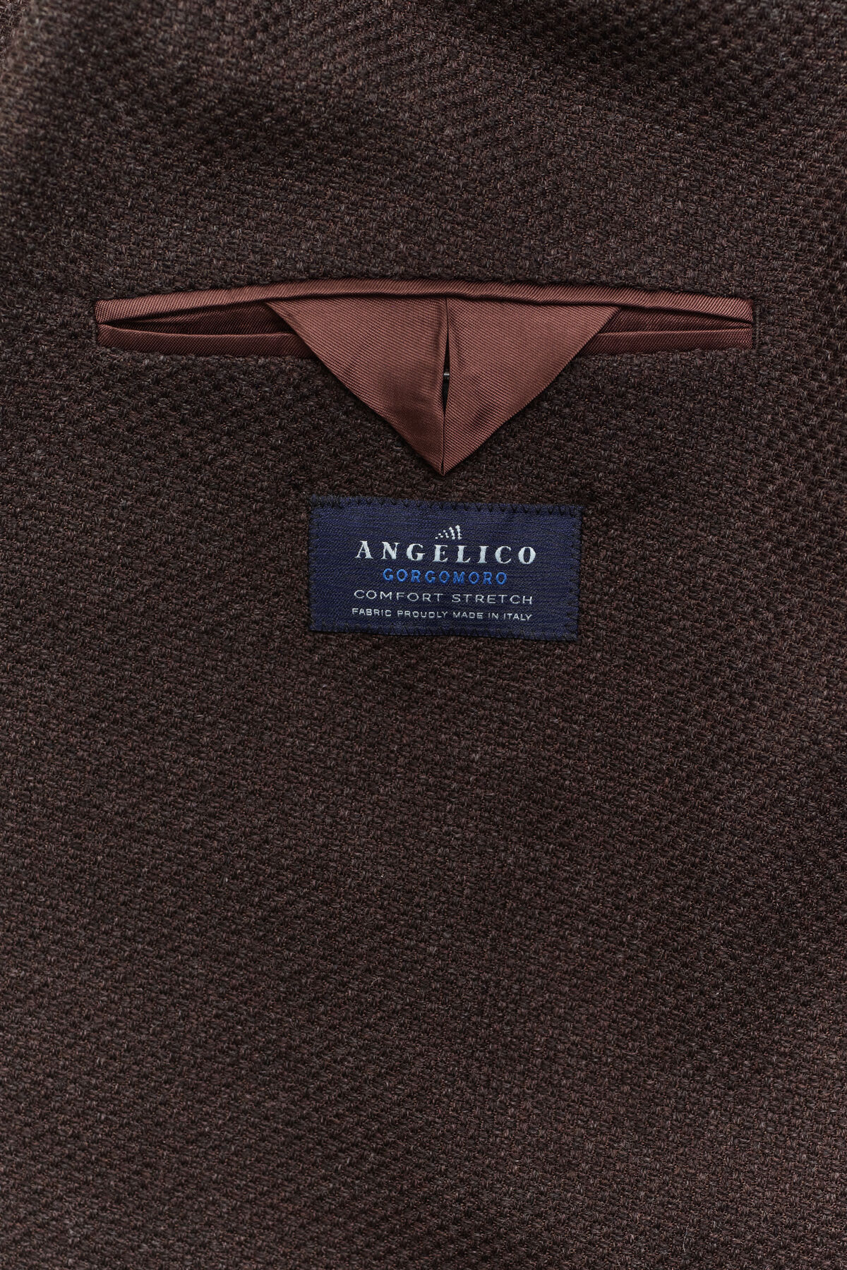 Wool Club Blazer — BLACK BROWN
