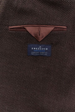 Wool Club Blazer — BLACK BROWN 6