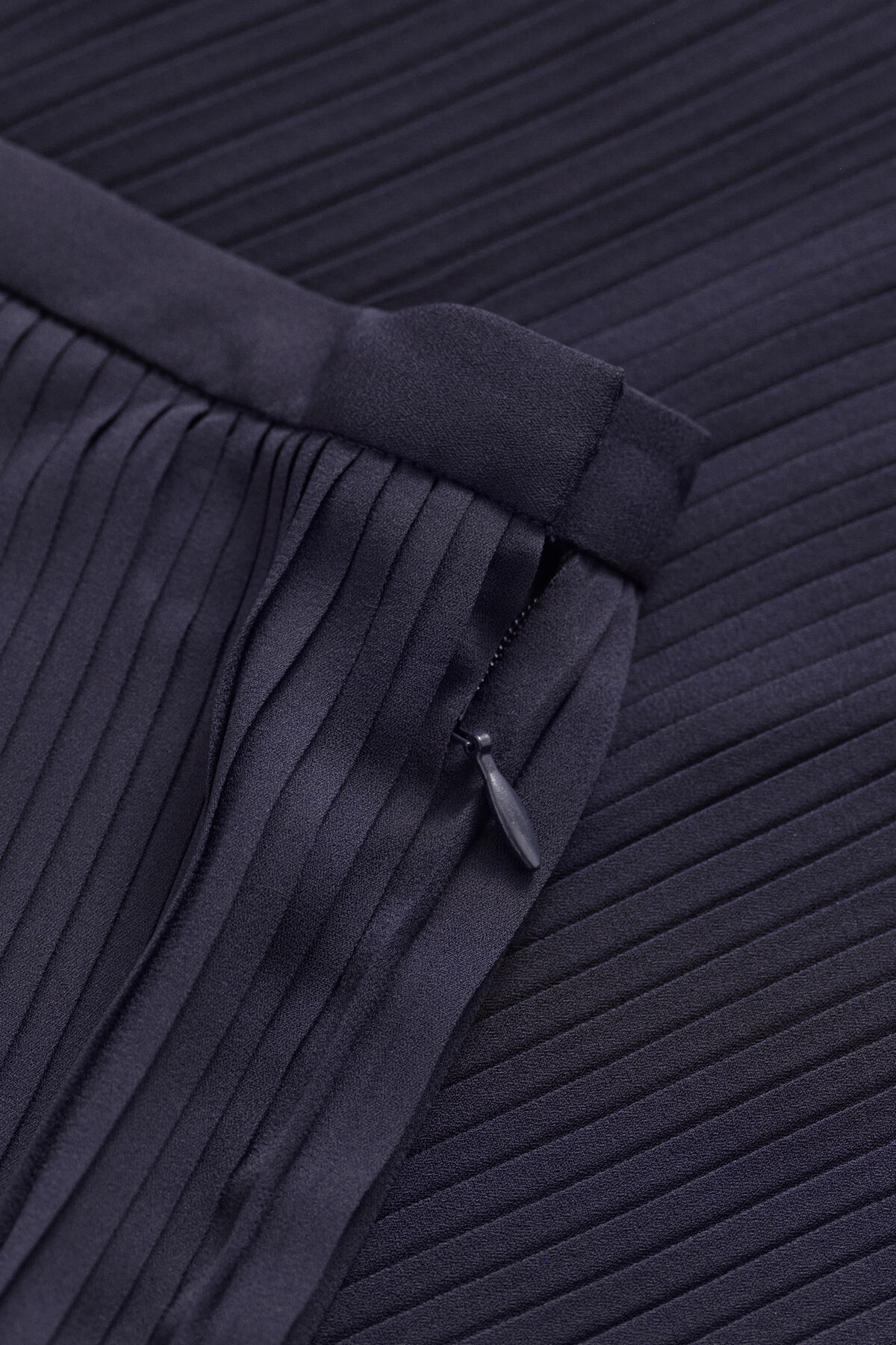 Pleated Skirt — EVENING BLUE