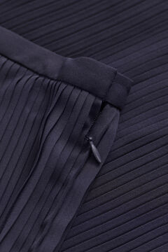 Pleated Skirt — EVENING BLUE 1