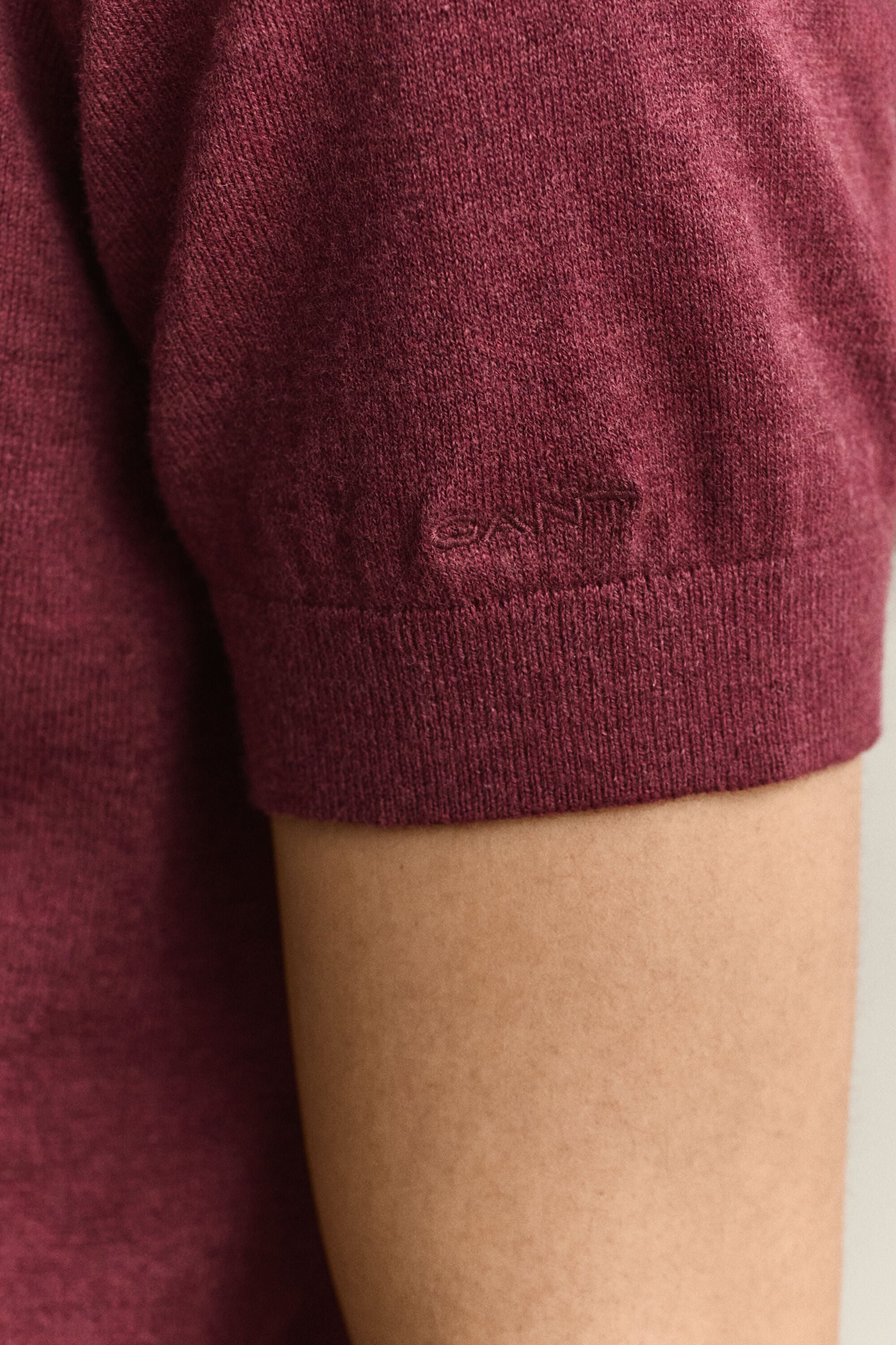 Light Knitted Polo Sweater