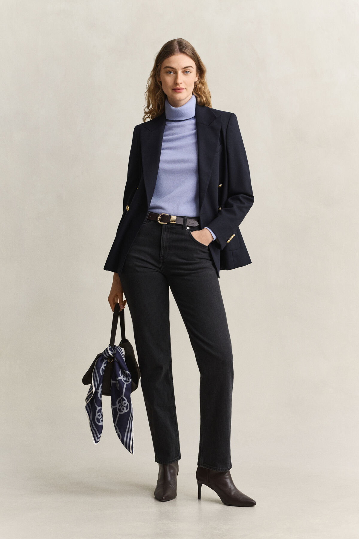 Classic Club Blazer — EVENING BLUE
