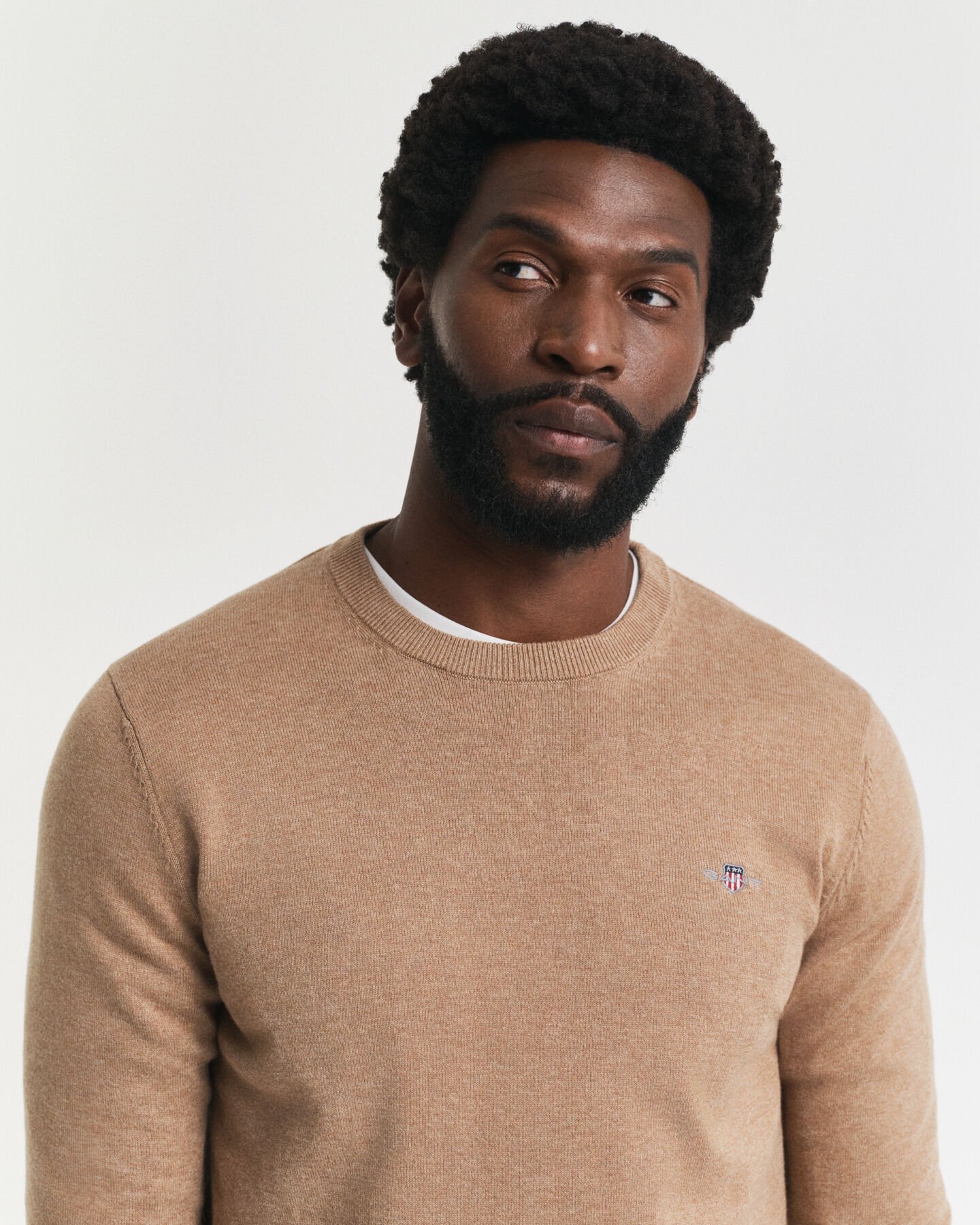 Classic Cotton Crew Neck Sweater