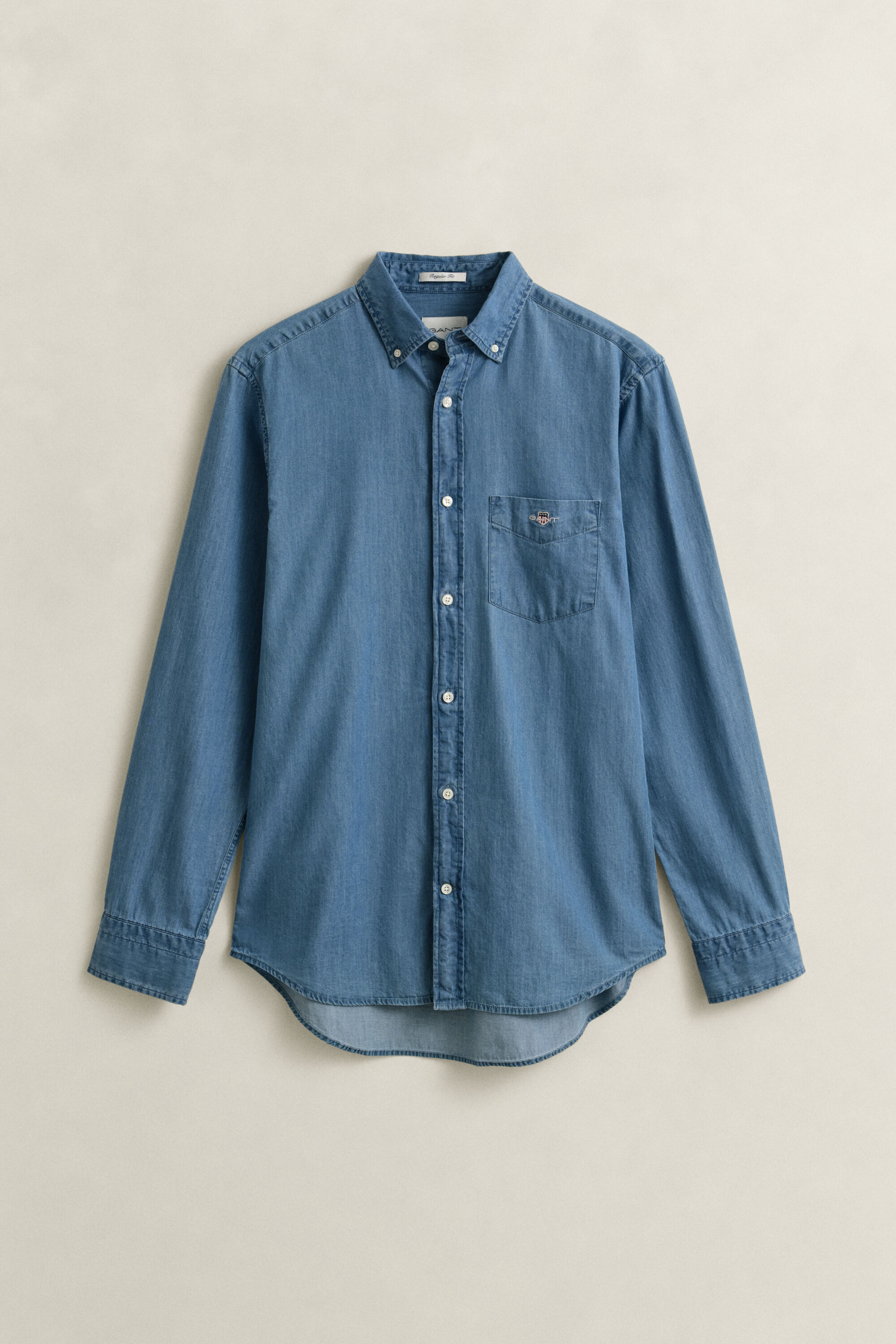 Regular Fit Indigo Shirt