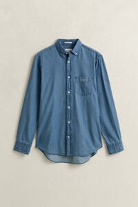 Regular Fit Indigo Shirt