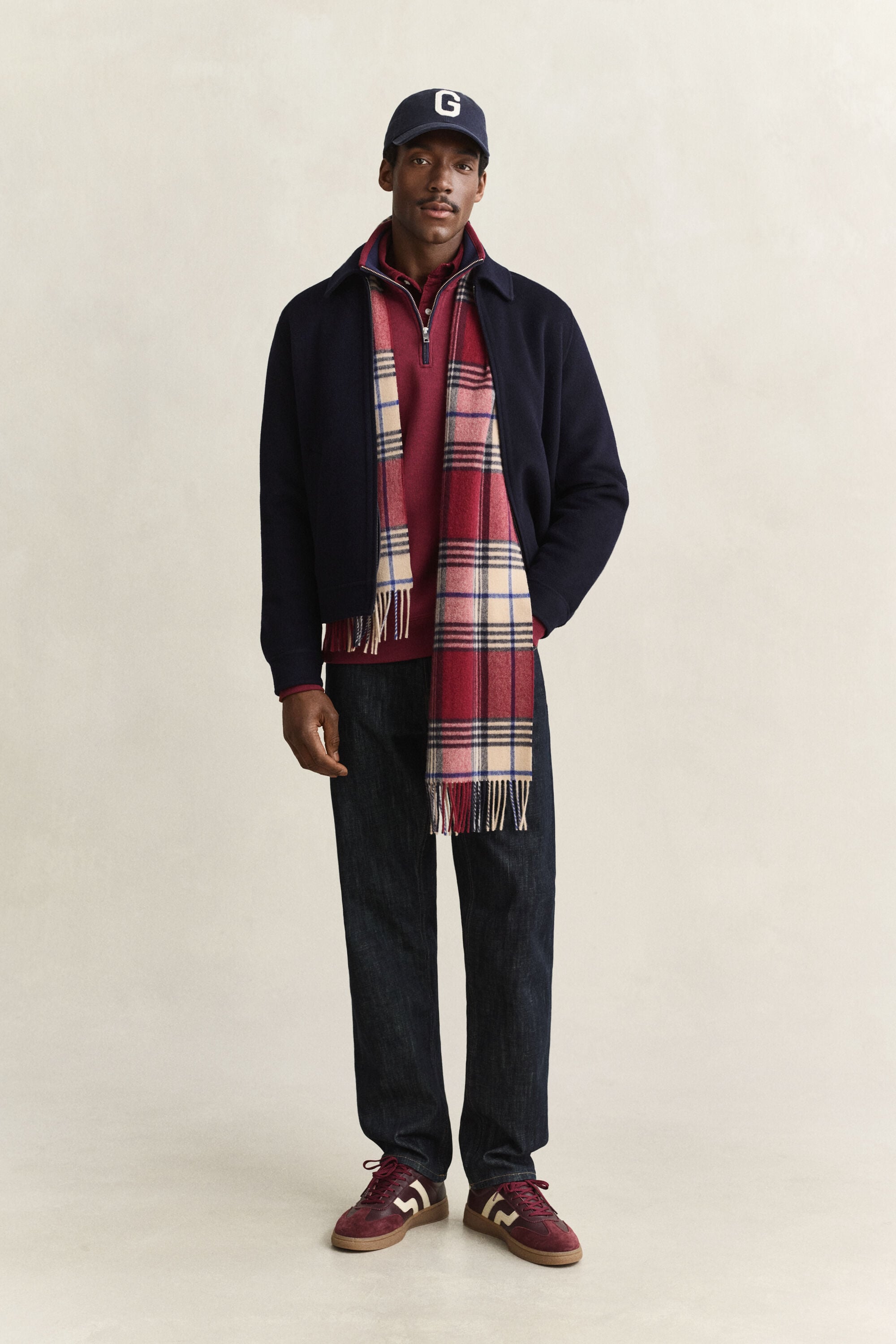 Sacker Rib Half-Zip Sweatshirt