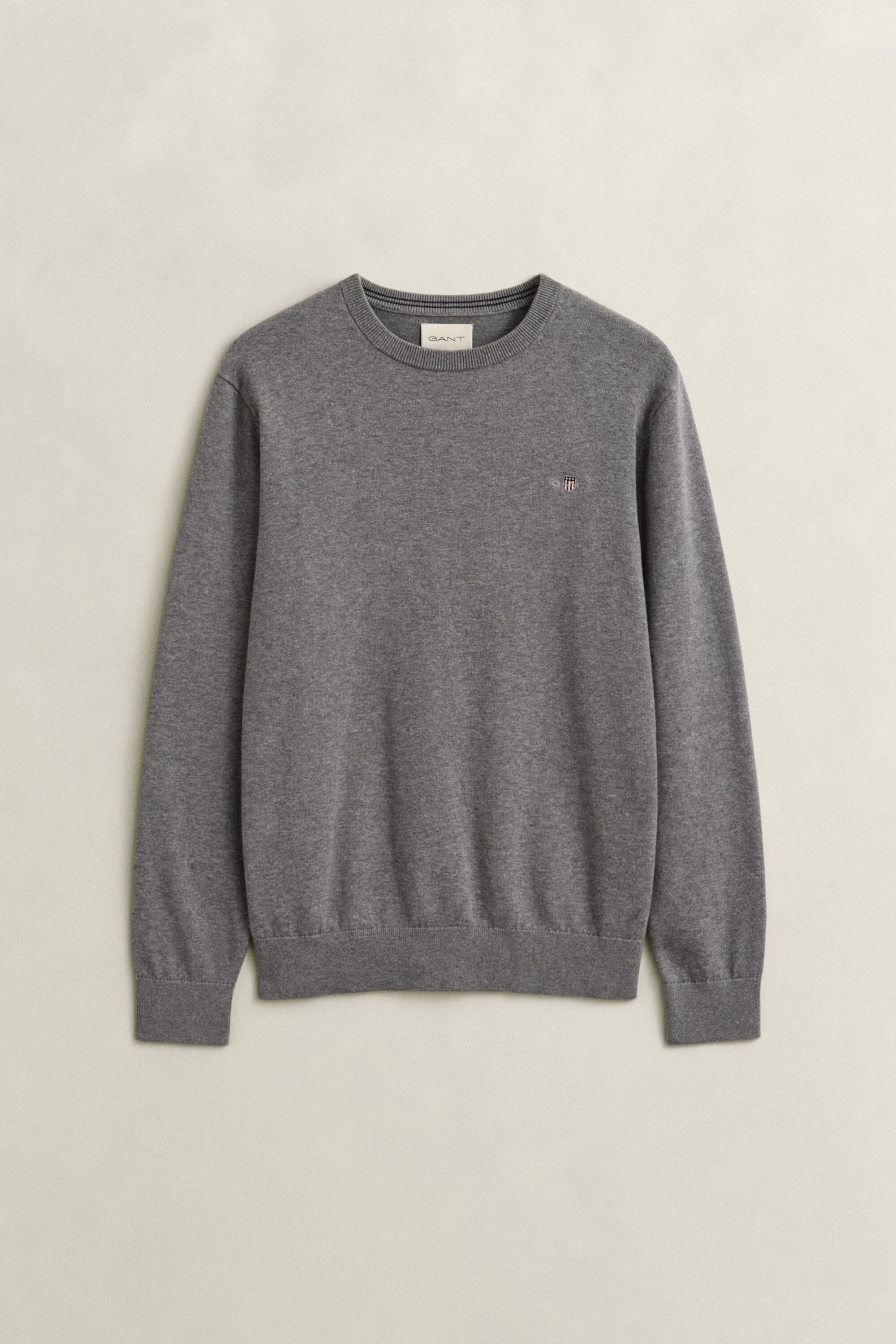 Cotton Crew Neck Sweater