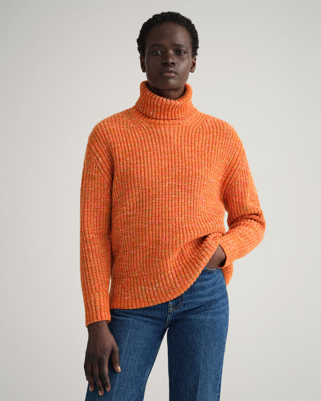 Multicolor Rollneck Sweater