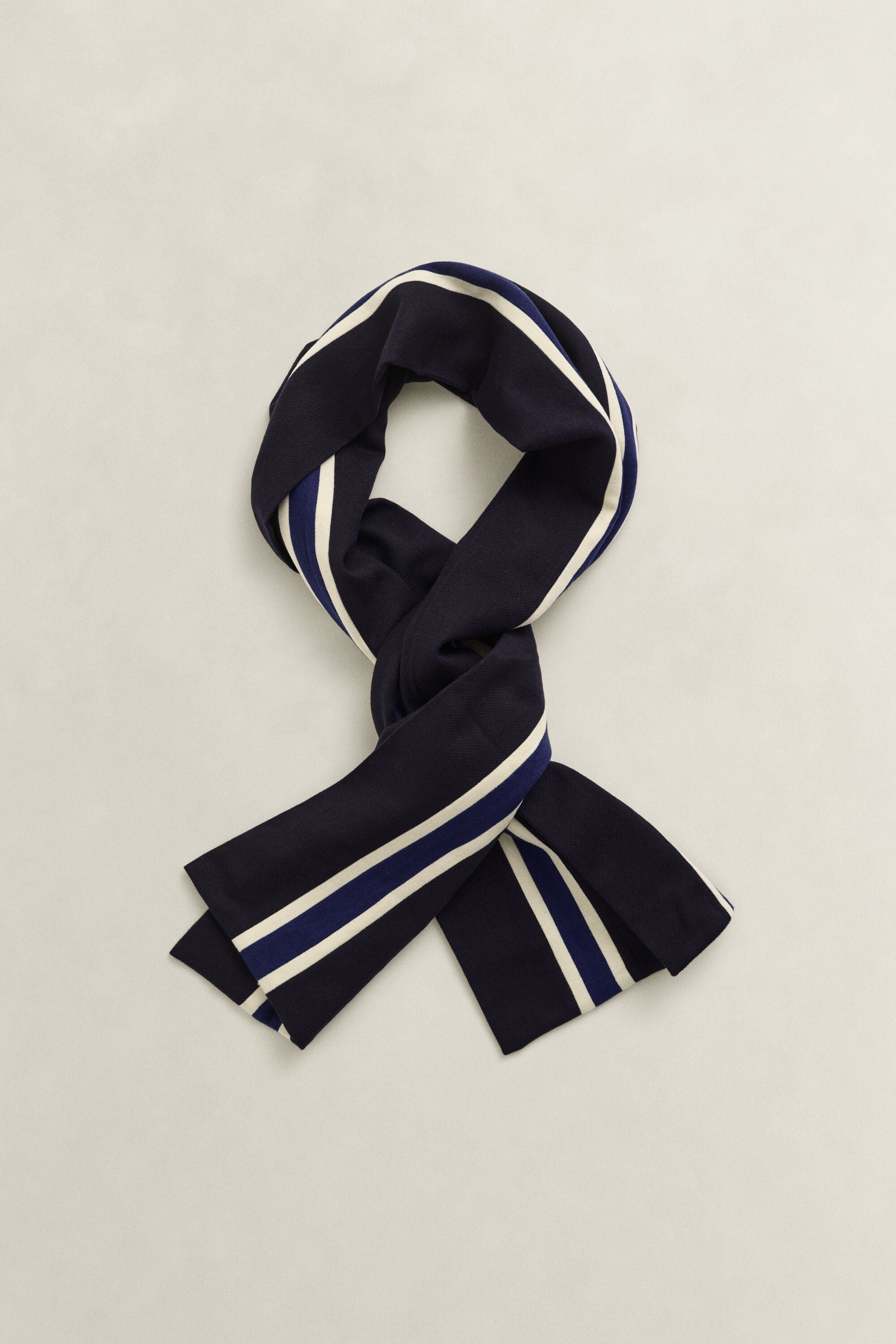 Gant x Yale Striped Woven Scarf