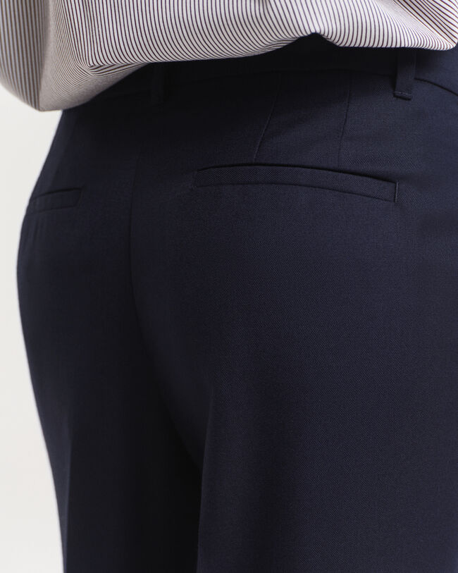 Tailored Wool Blend Pants