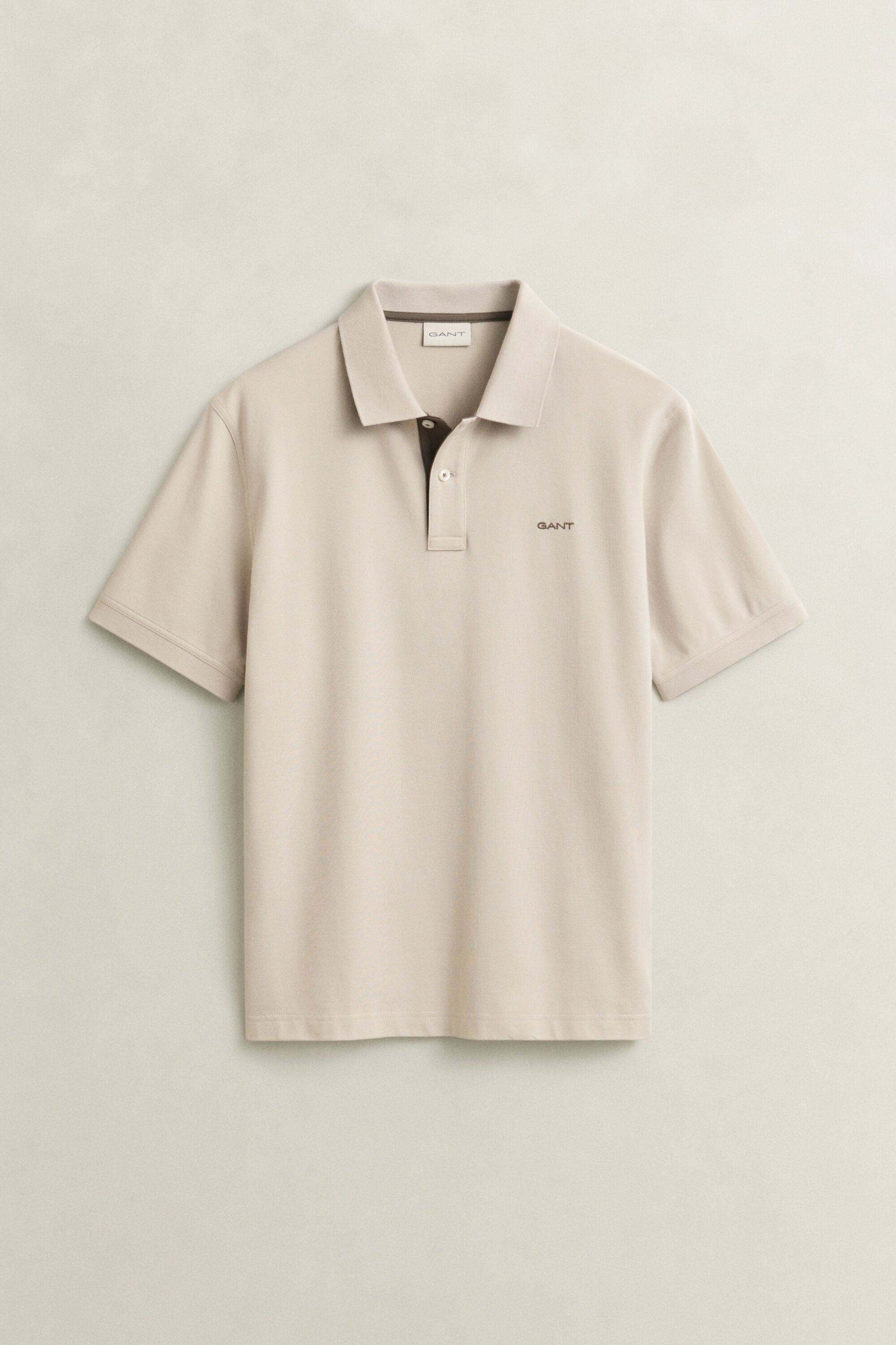 Contrast Piqué Polo Shirt