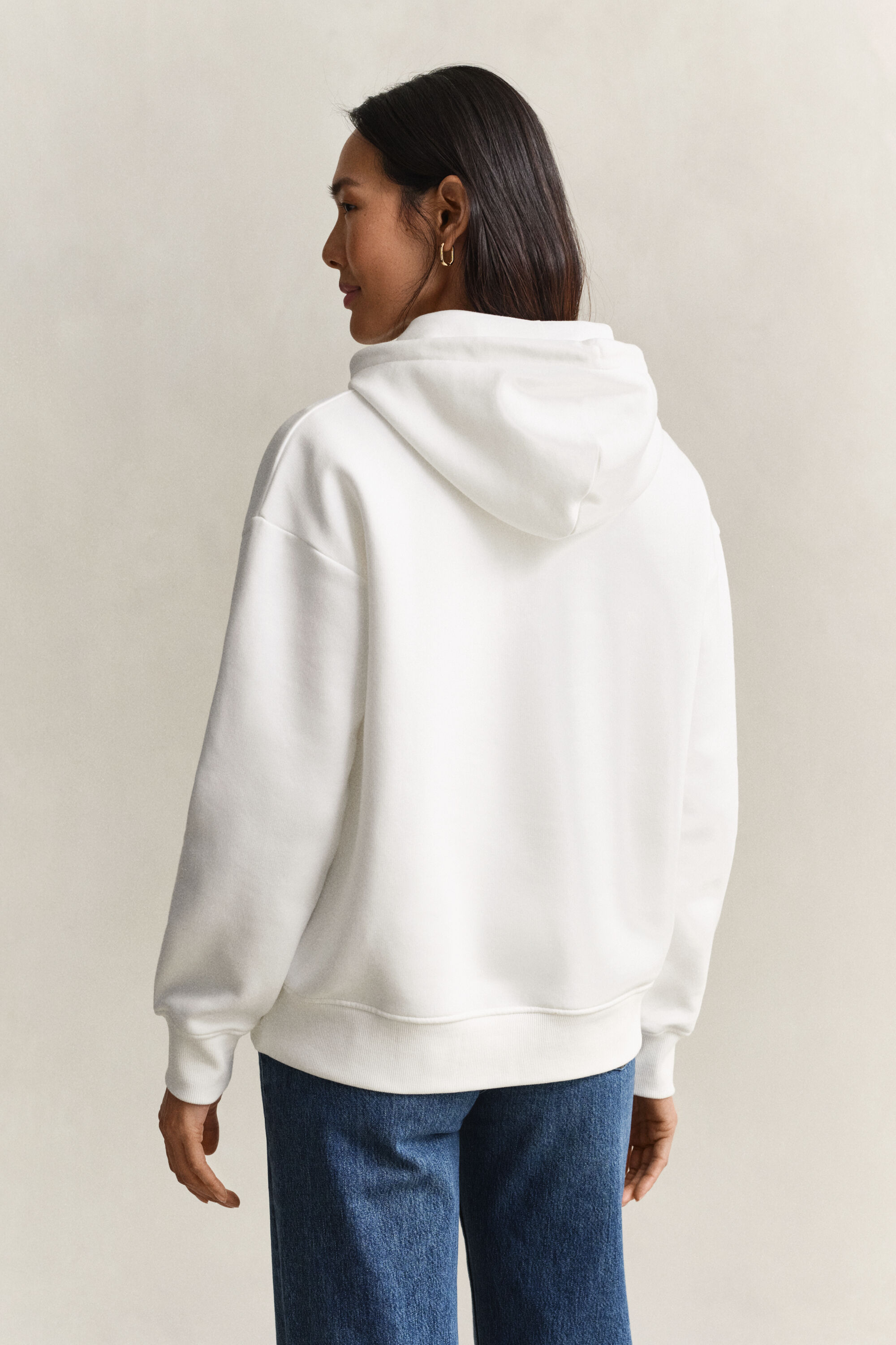 Shield Hoodie — EGGSHELL