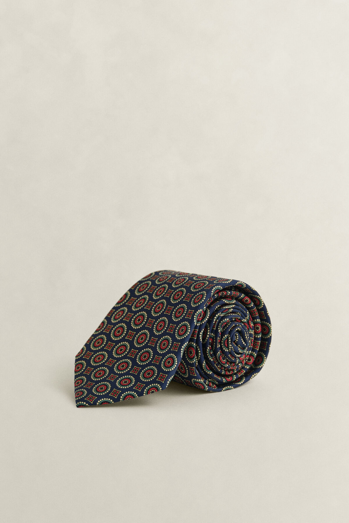 Foulard Print Tie — CLASSIC BLUE