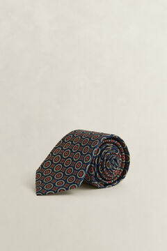 Foulard Print Tie — CLASSIC BLUE 2