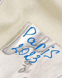 Blank Canvas Project x Harry Nuriev Boucl&eacute; Varsity Jacket